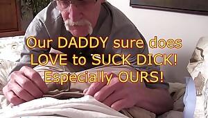 Watch our Taboo DADDY suck DICK